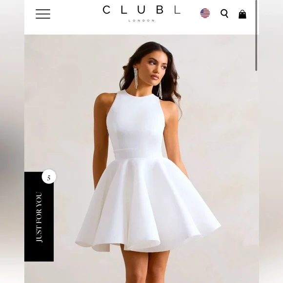 sachin and babi light blue dress White club l London dress